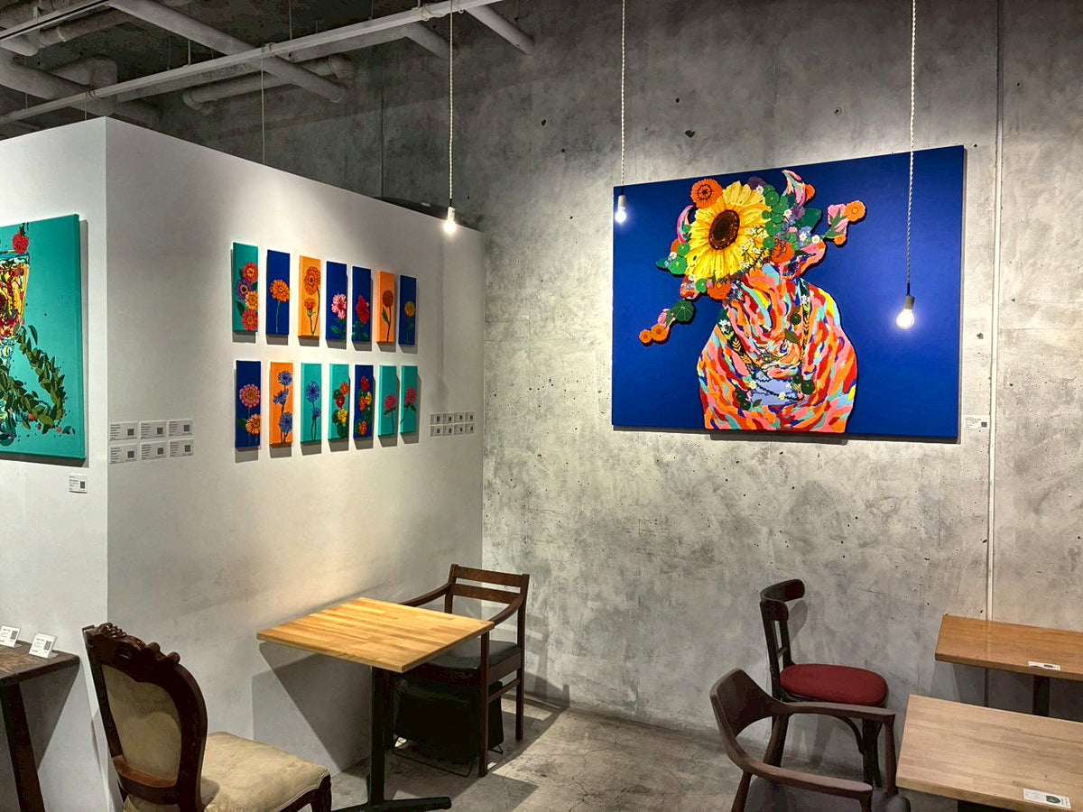 icco Yoshimura「Urban Summer Breeze｜夏風を注ぐ」 展示風景