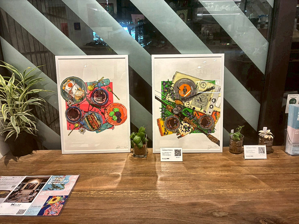 icco Yoshimura「Urban Summer Breeze｜夏風を注ぐ」 展示風景