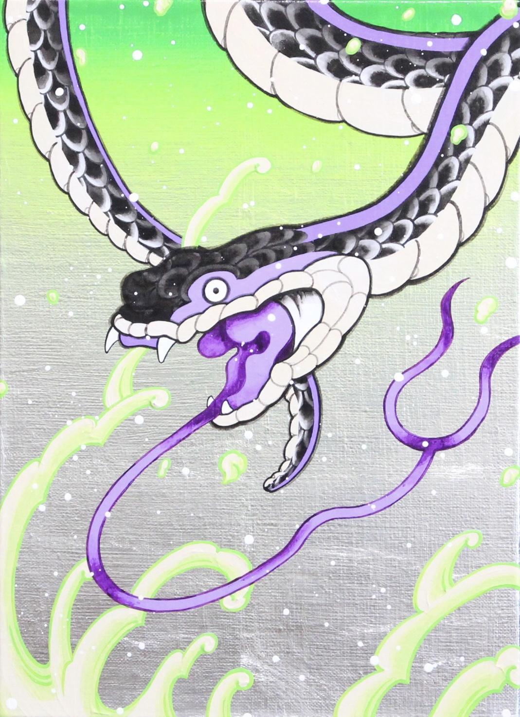 風雲蛇図
