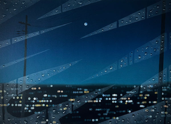 夜の水面