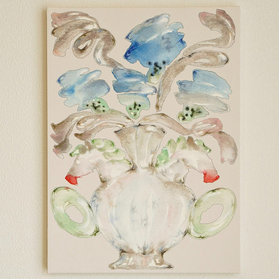 山田賀代｜馬の花器