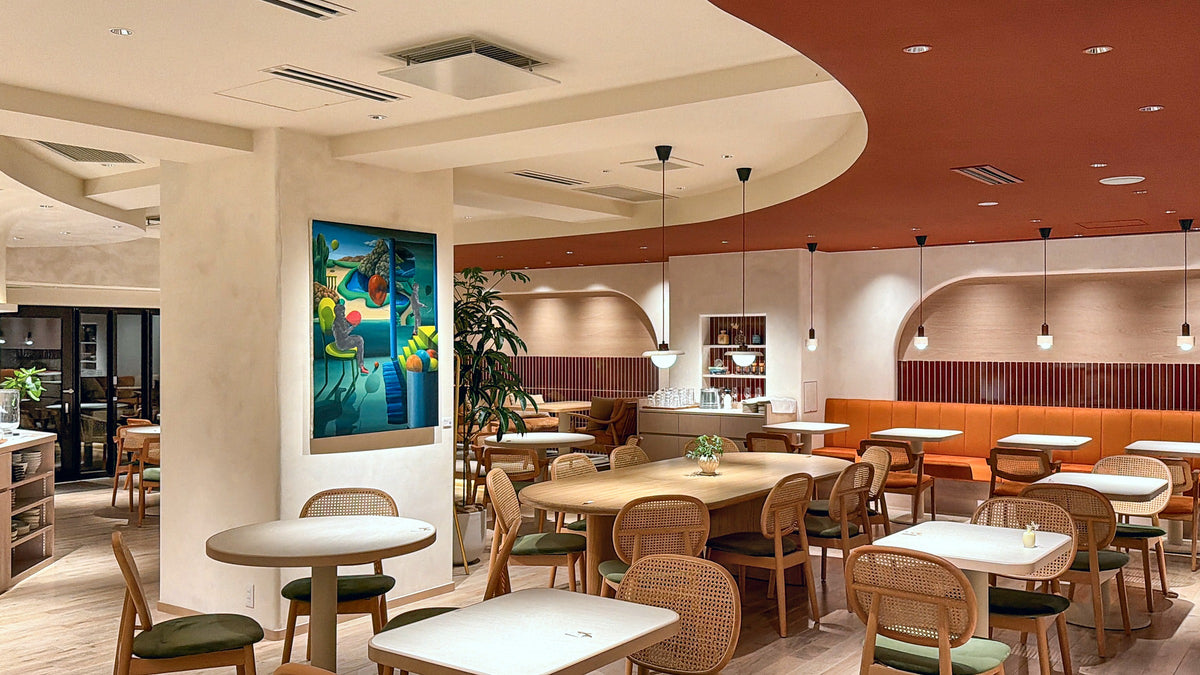 eatlet 天王洲 展示風景